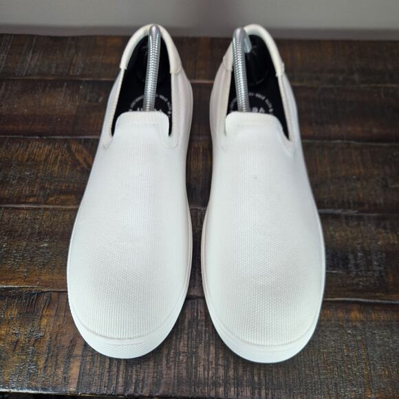 NEW Vessi Boardwalk Slip On Mens Size 9 Waterproof Shoes Sneakers Sail White main image 11